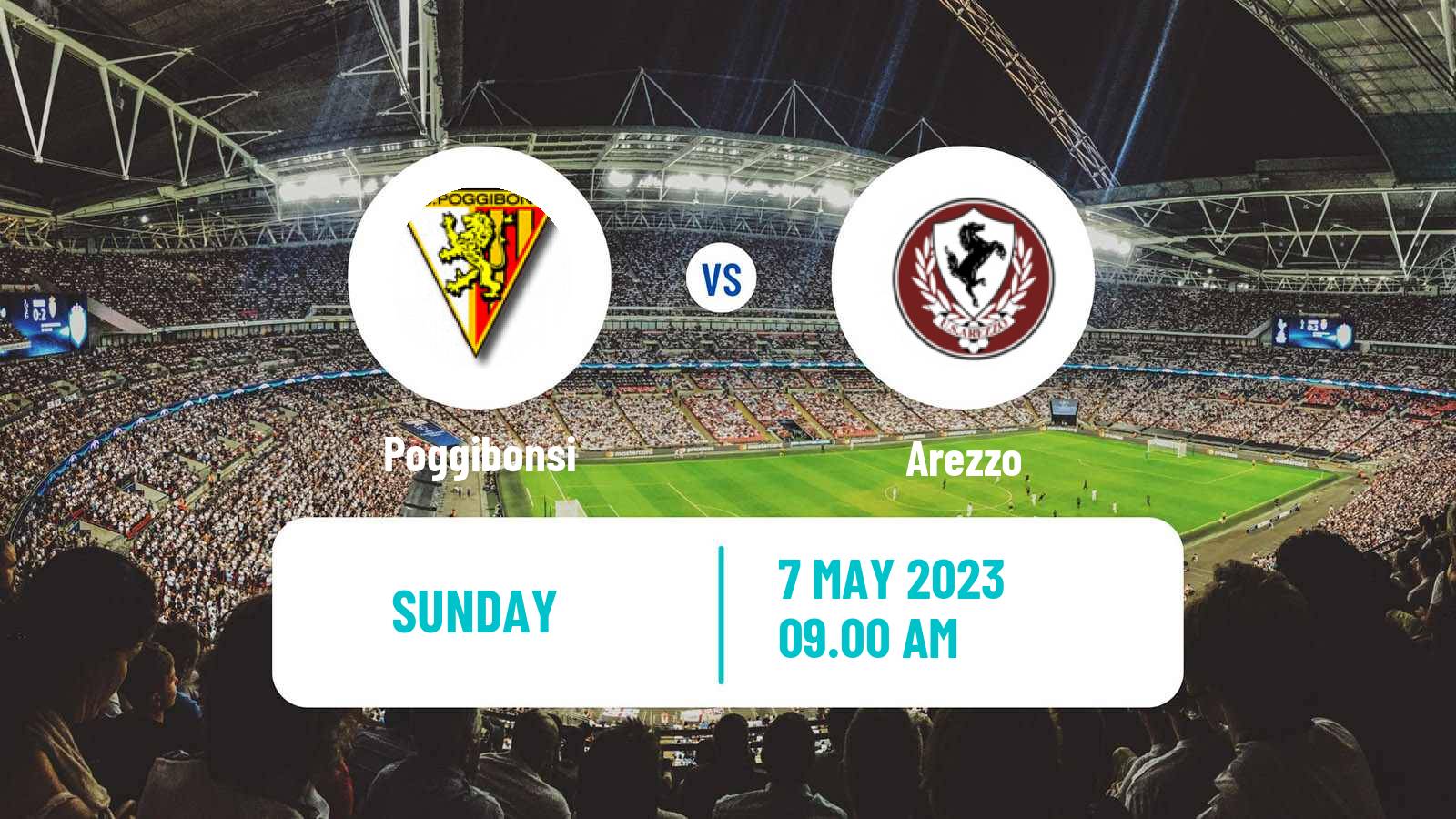 Soccer Italian Serie D - Group E Poggibonsi - Arezzo