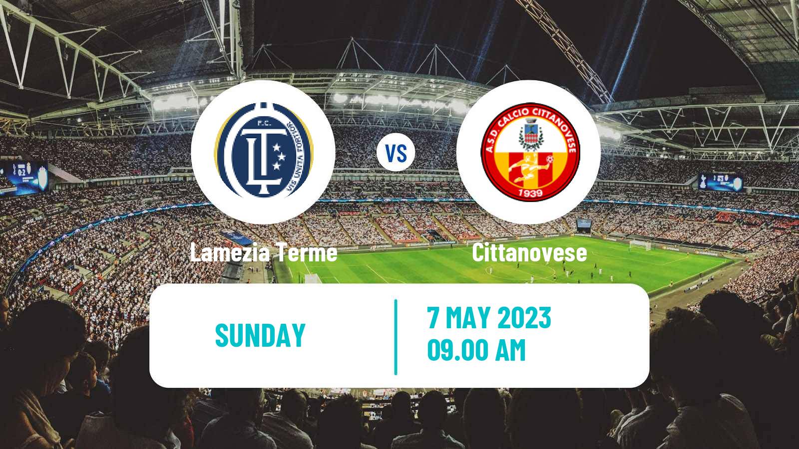Soccer Italian Serie D - Group I Lamezia Terme - Cittanovese