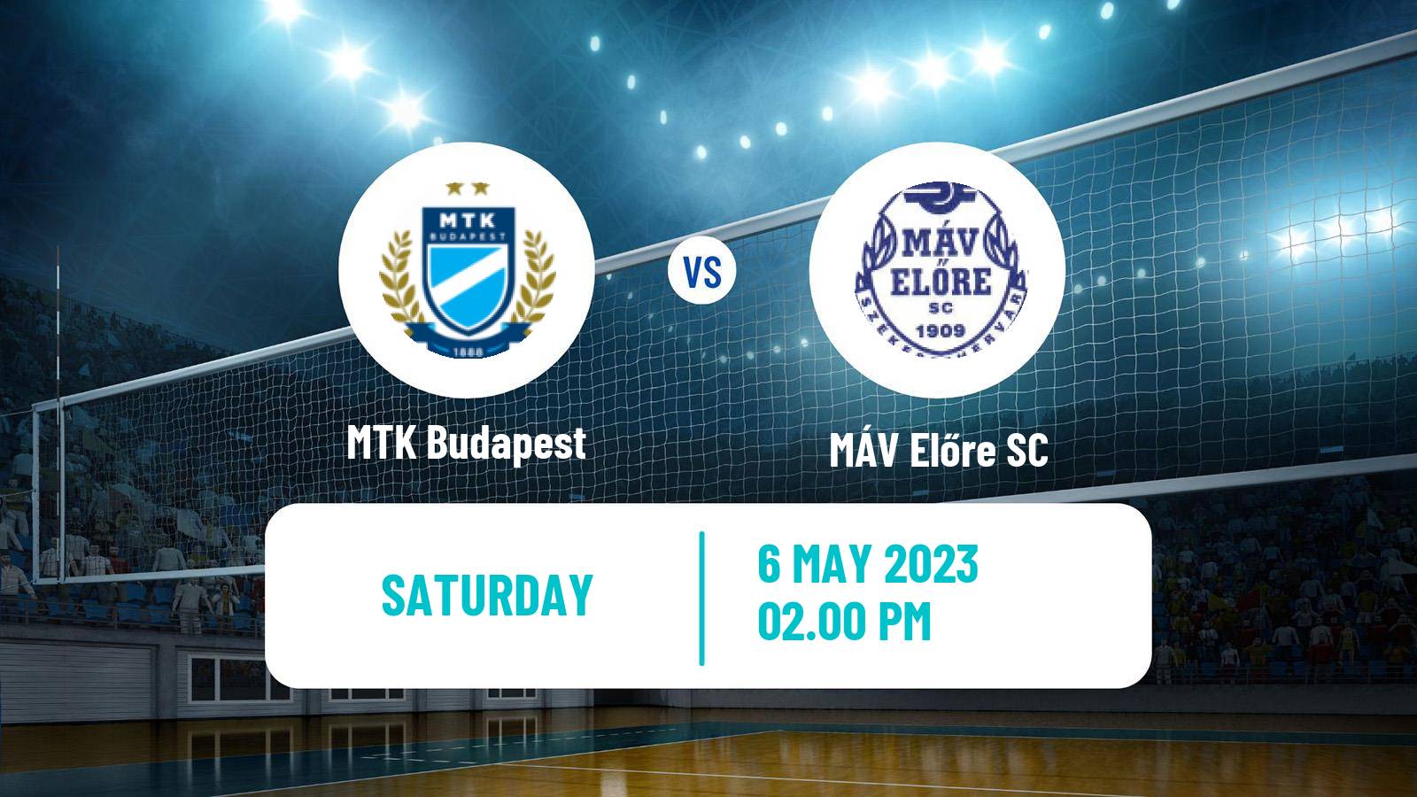 Volleyball Hungarian Extraliga Volleyball Women MTK Budapest - MÁV Előre SC
