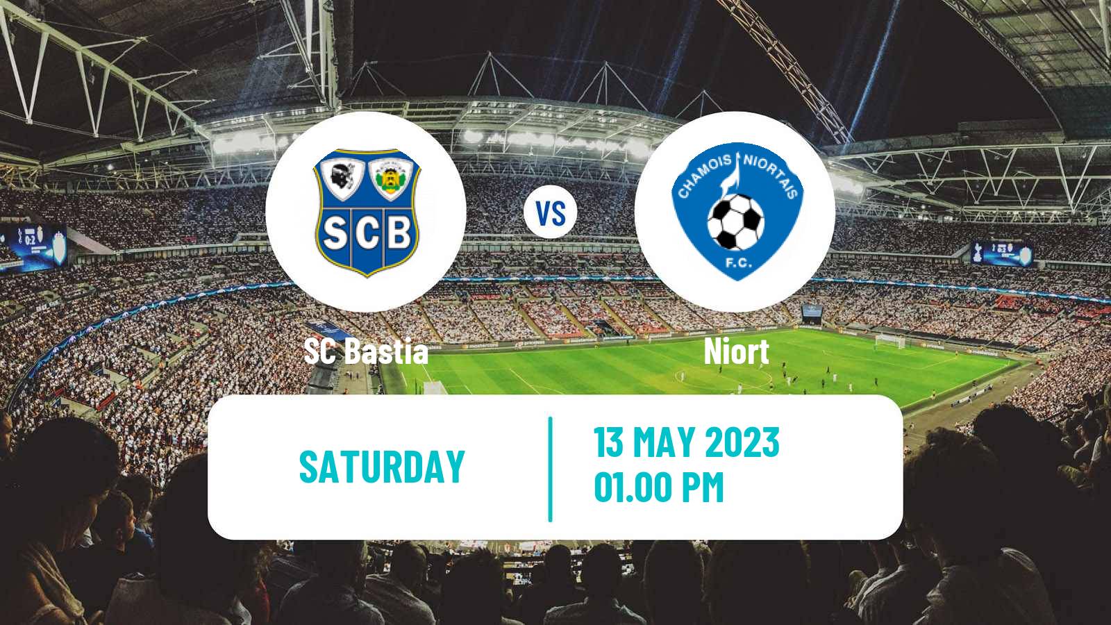 Soccer French Ligue 2 Bastia - Niort