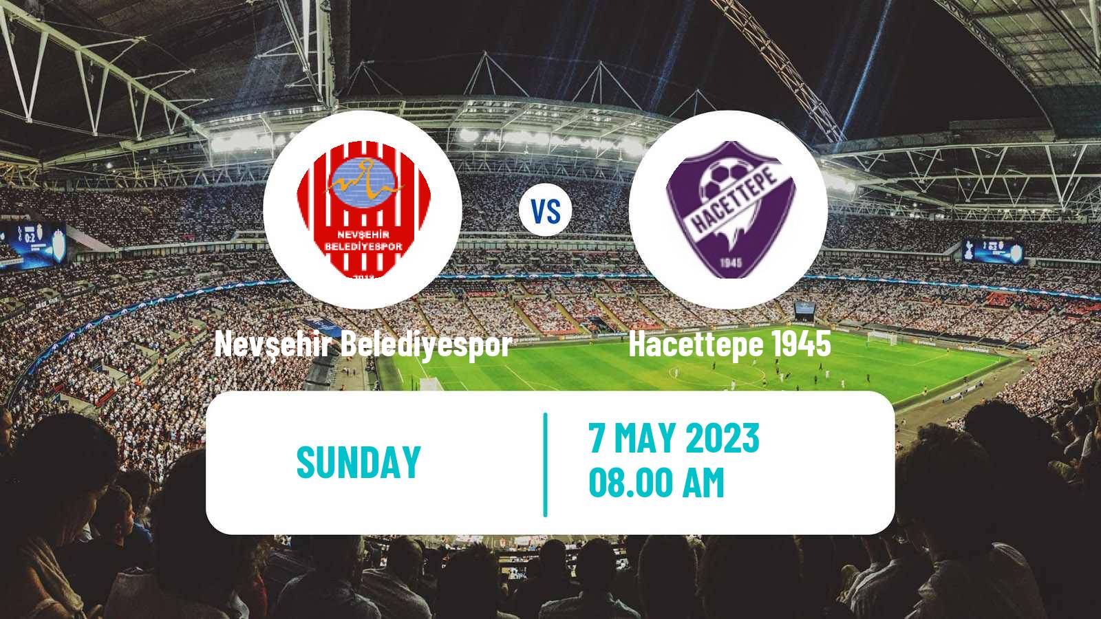Soccer Turkish 3 Lig Group 1 Nevşehir Belediyespor - Hacettepe 1945