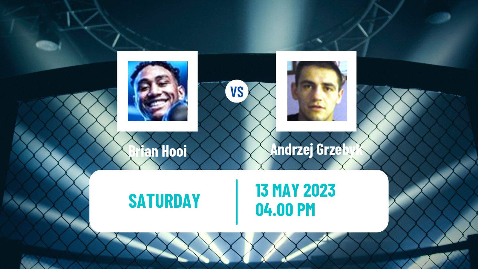 MMA MMA Brian Hooi - Andrzej Grzebyk