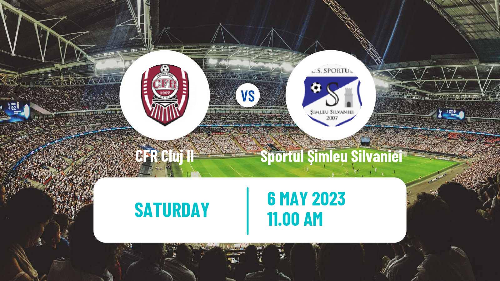 Soccer Romanian Liga 3 - Seria 10 CFR Cluj II - Sportul Şimleu Silvaniei