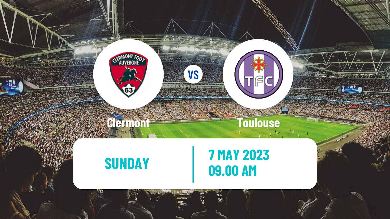Soccer French Division 2 Women Clermont - Toulouse