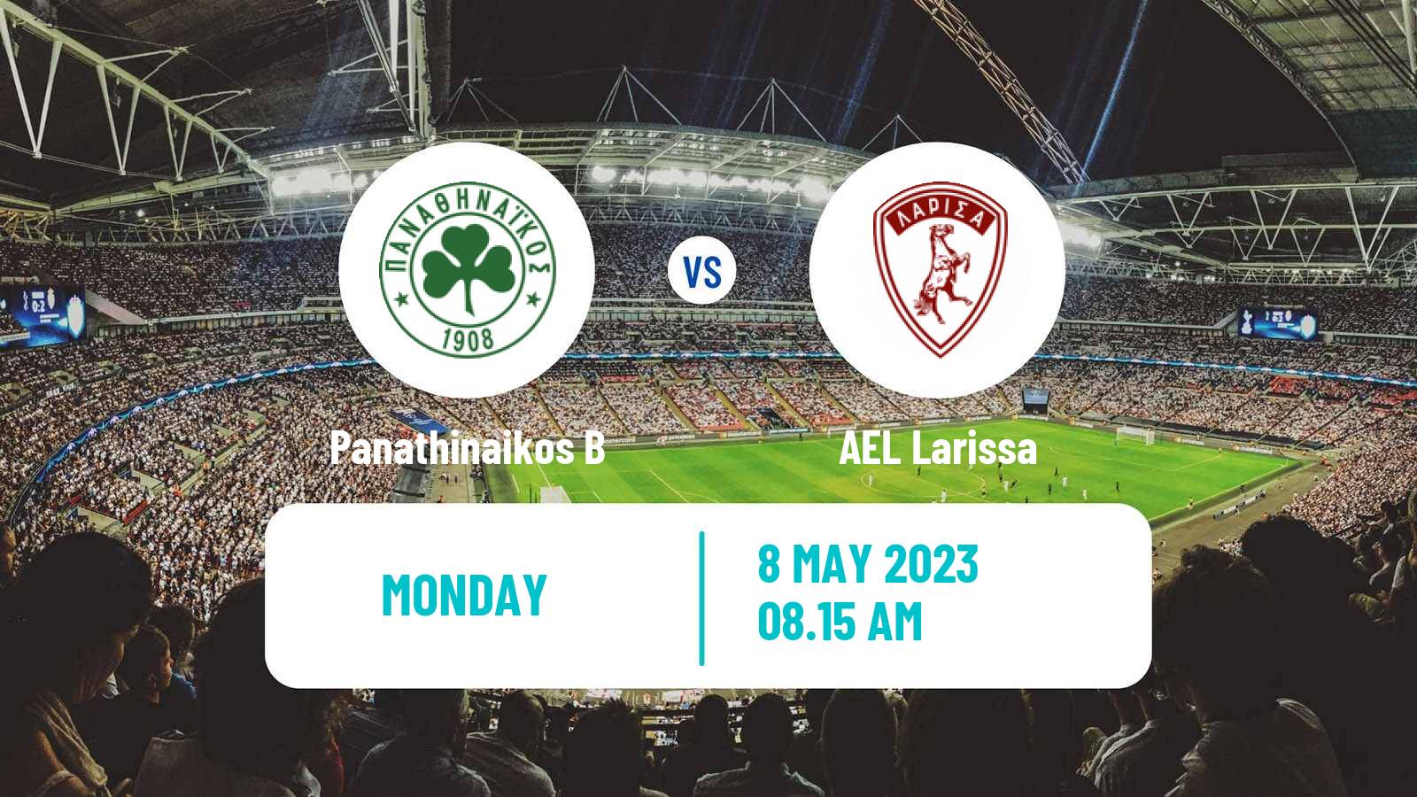 Soccer Greek Super League 2 Panathinaikos B - AEL Larissa