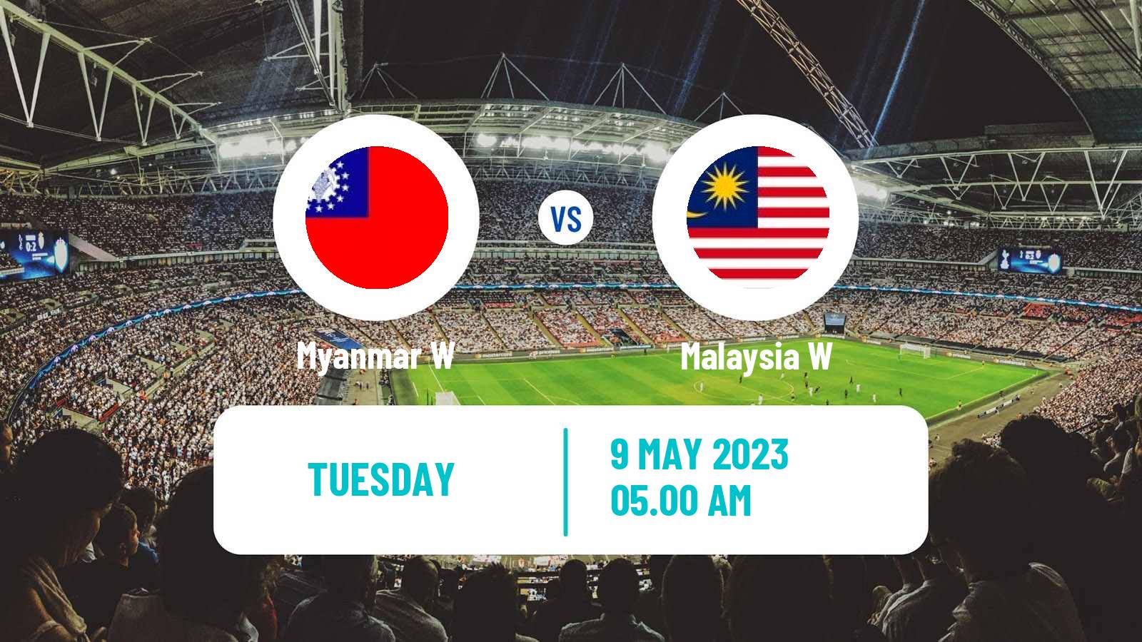 Soccer Southeast Asian Games Women Myanmar W - Malaysia W