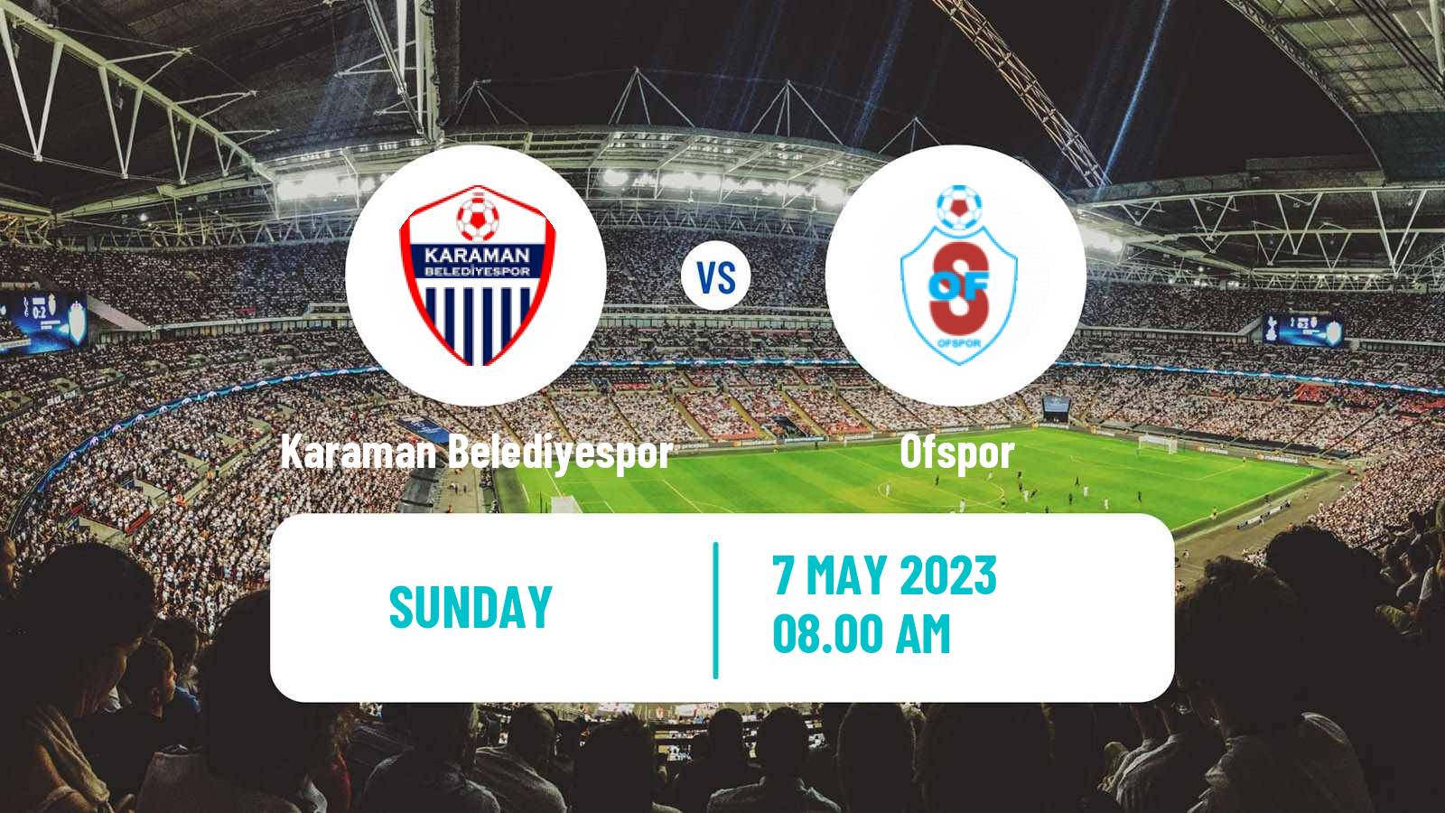 Soccer Turkish 3 Lig Group 2 Karaman Belediyespor - Ofspor