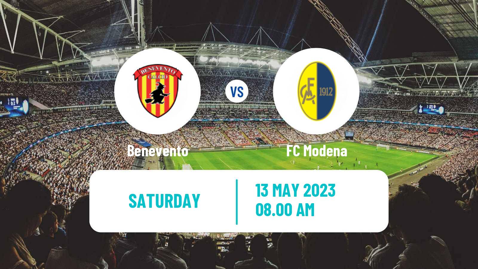 Soccer Italian Serie B Benevento - Modena