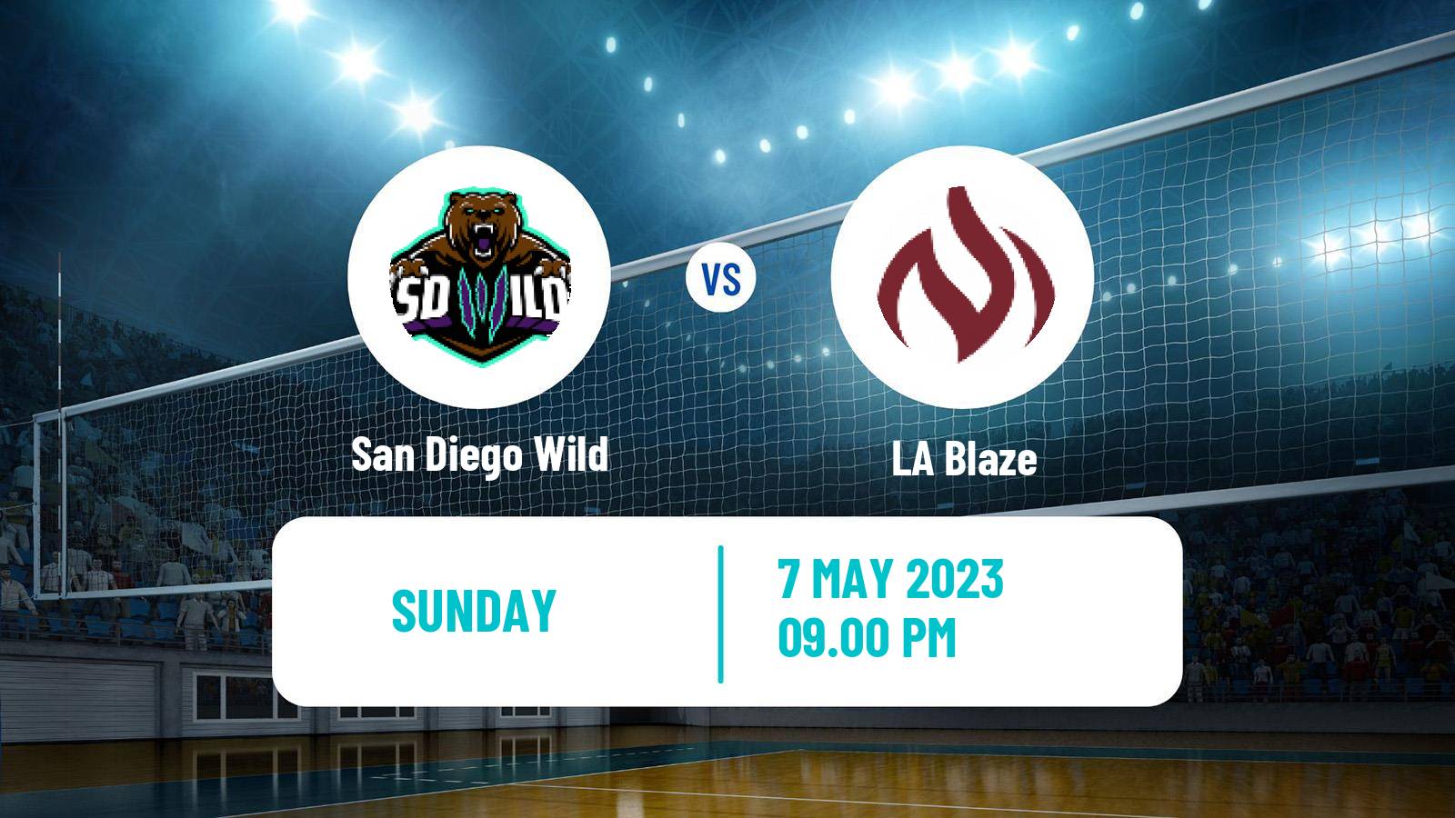 Volleyball NVA San Diego Wild - LA Blaze
