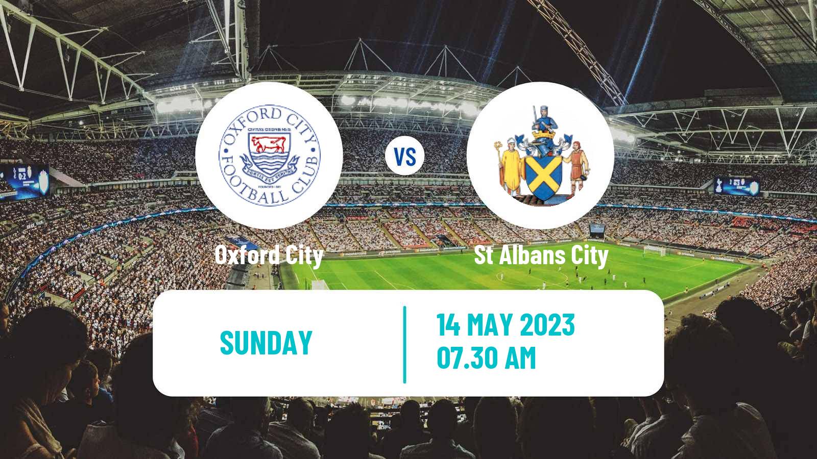 Soccer English National League South Oxford City - St Albans City