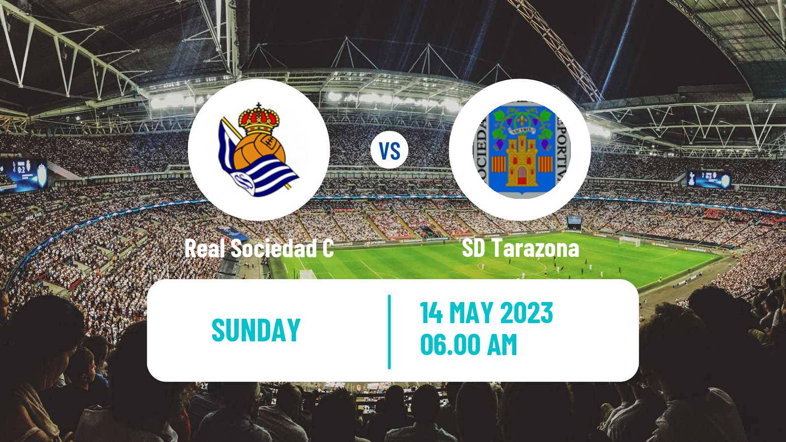 Soccer Spanish Segunda RFEF - Group 2 Real Sociedad C - Tarazona