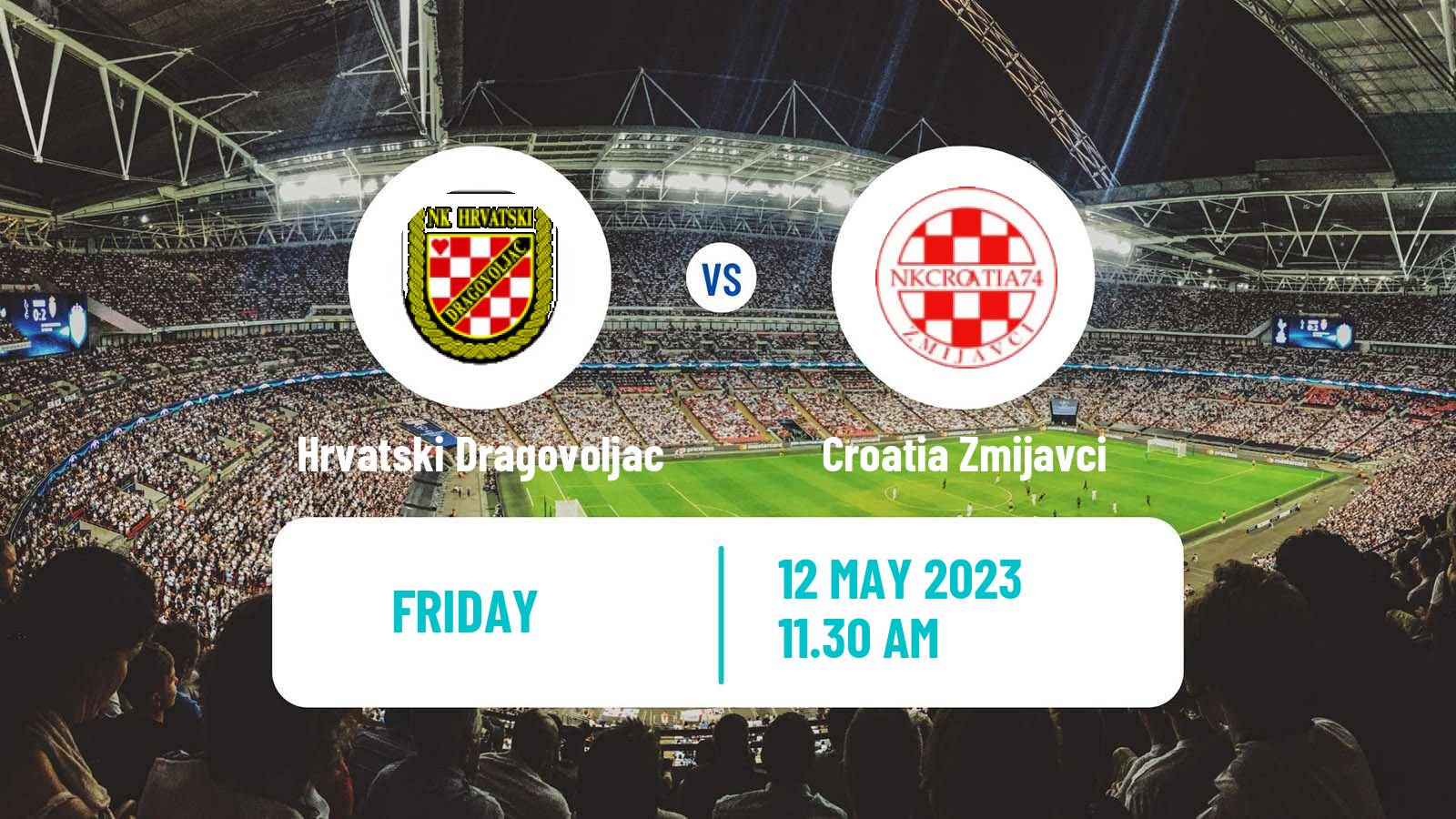 Soccer Croatian Prva NL Hrvatski Dragovoljac - Croatia Zmijavci
