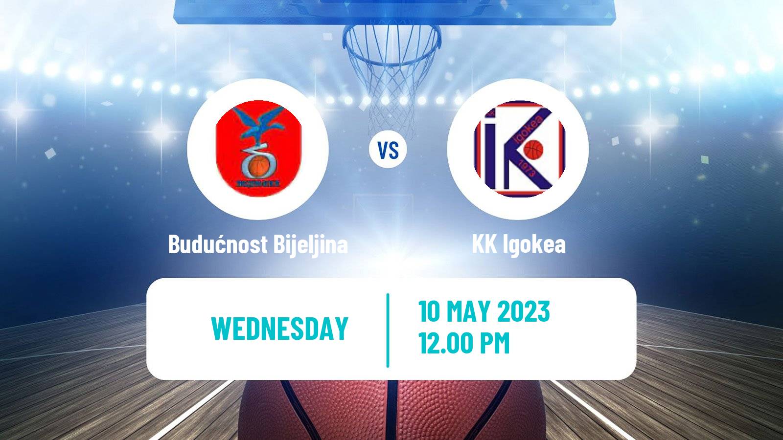 Basketball Bosnian Prvenstvo Basketball Budućnost Bijeljina - Igokea