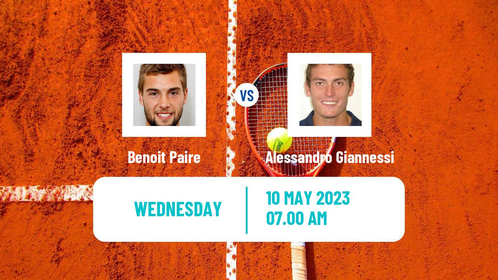Tennis ATP Challenger Benoit Paire - Alessandro Giannessi