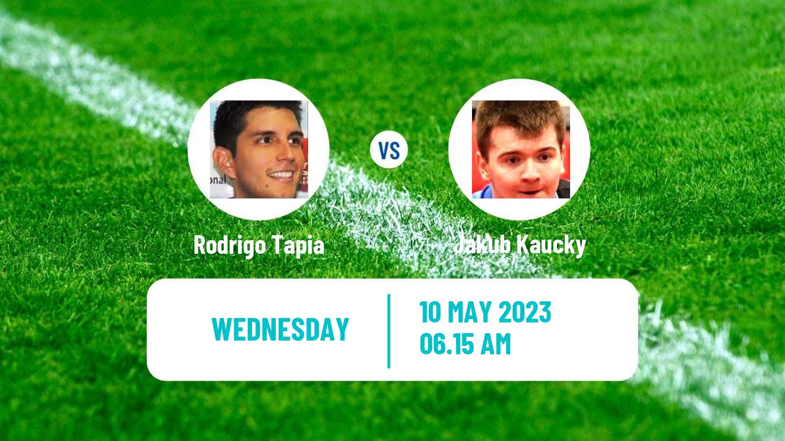 Table tennis Table Tennis Rodrigo Tapia - Jakub Kaucky