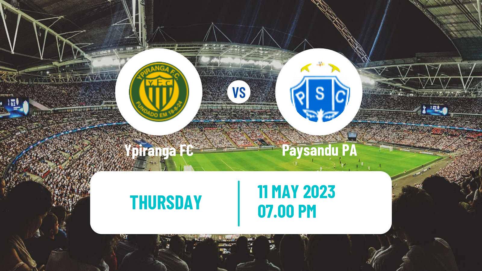 Soccer Brazilian Serie C Ypiranga - Paysandu