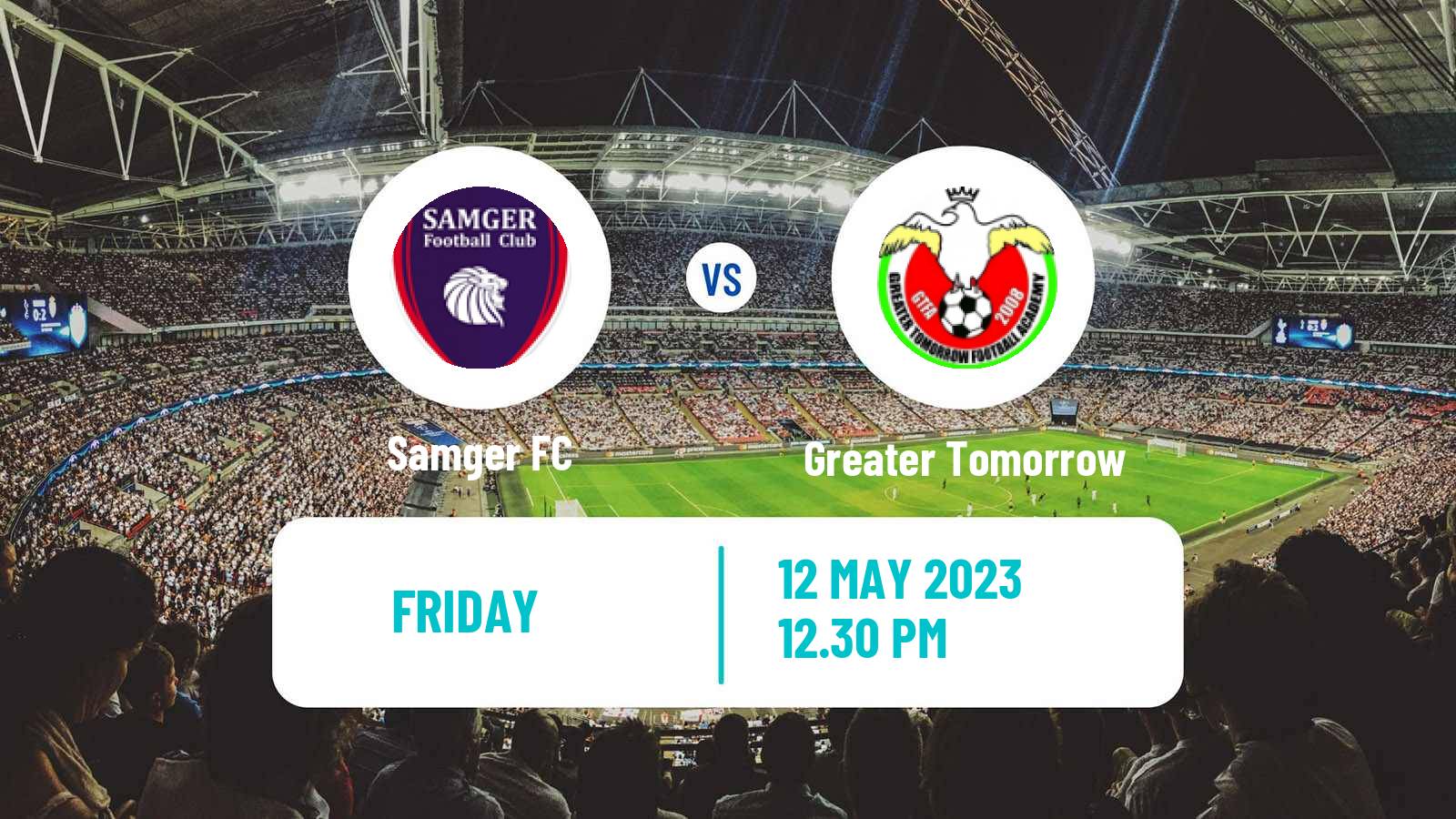 Soccer Gambian GFA League Samger - Greater Tomorrow