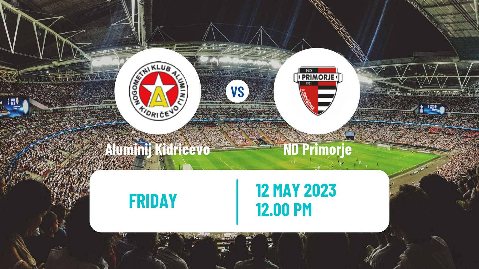 Soccer Slovenian 2 SNL Aluminij Kidricevo - Primorje