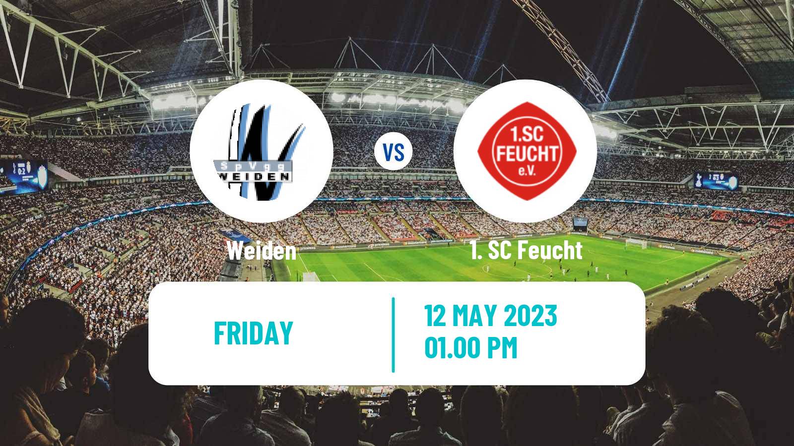 Soccer German Oberliga Bayern Nord Weiden - Feucht