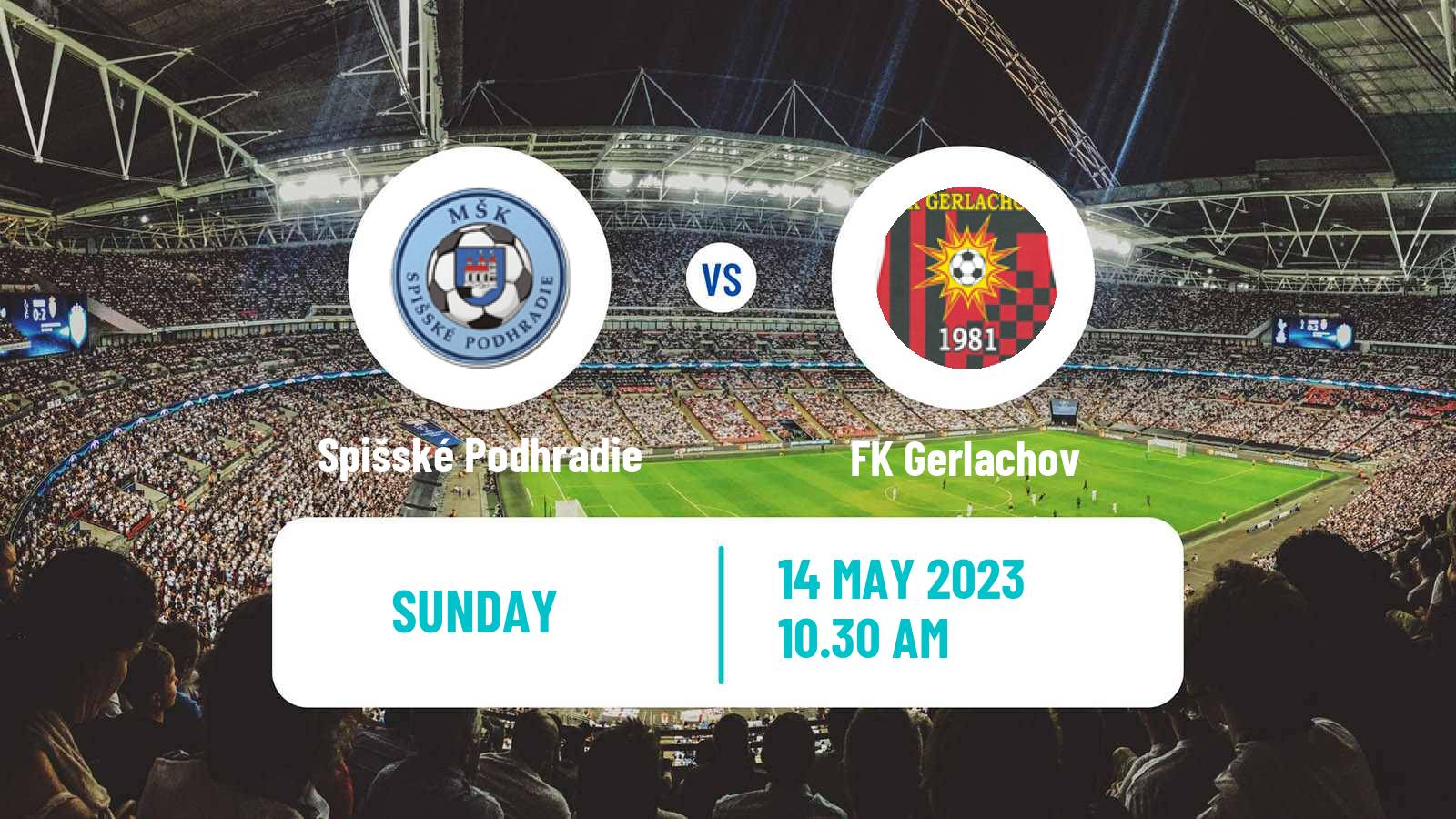 Soccer Slovak 4 Liga East Spišské Podhradie - Gerlachov