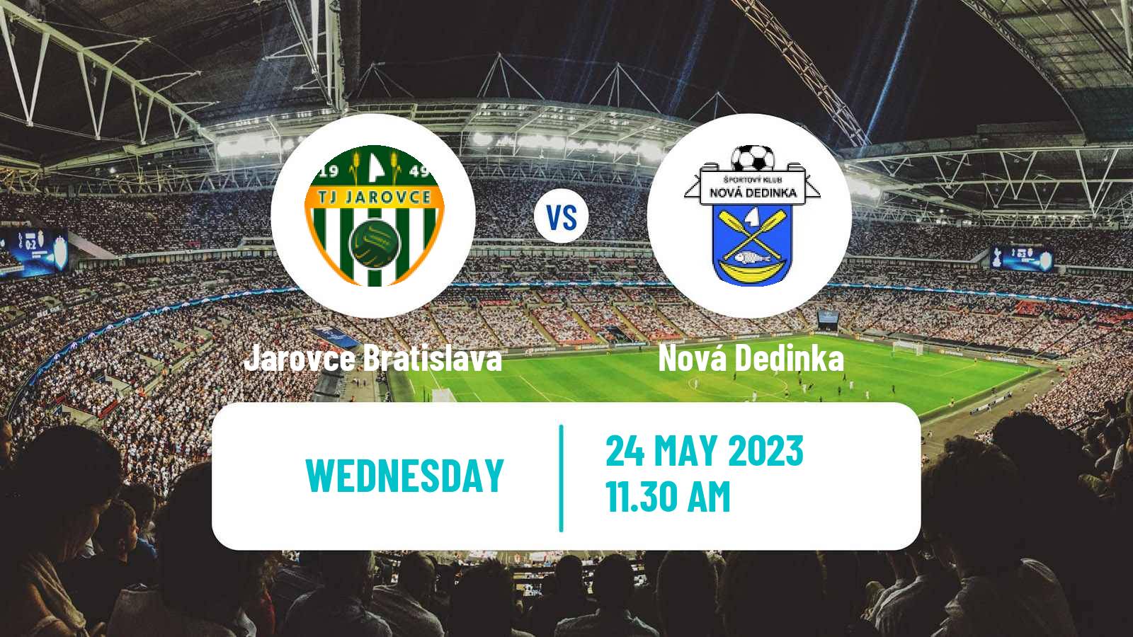 Soccer Slovak 4 Liga Bratislava Jarovce Bratislava - Nová Dedinka