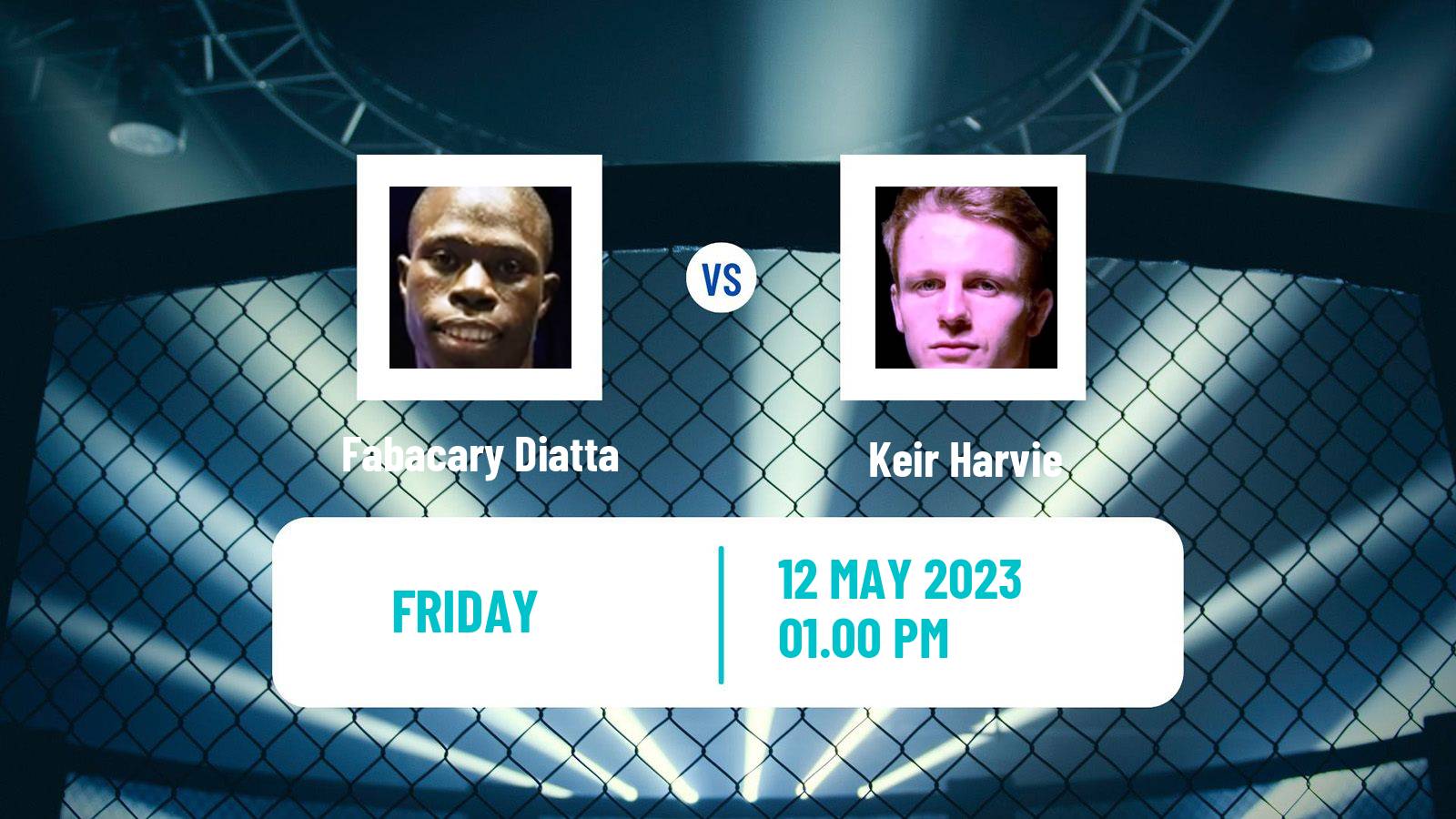 MMA MMA Fabacary Diatta - Keir Harvie