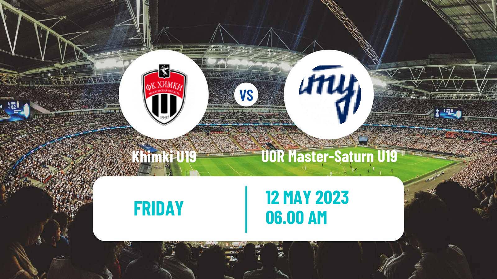Football Russian Youth League Khimki U19 - UOR Master-Saturn U19