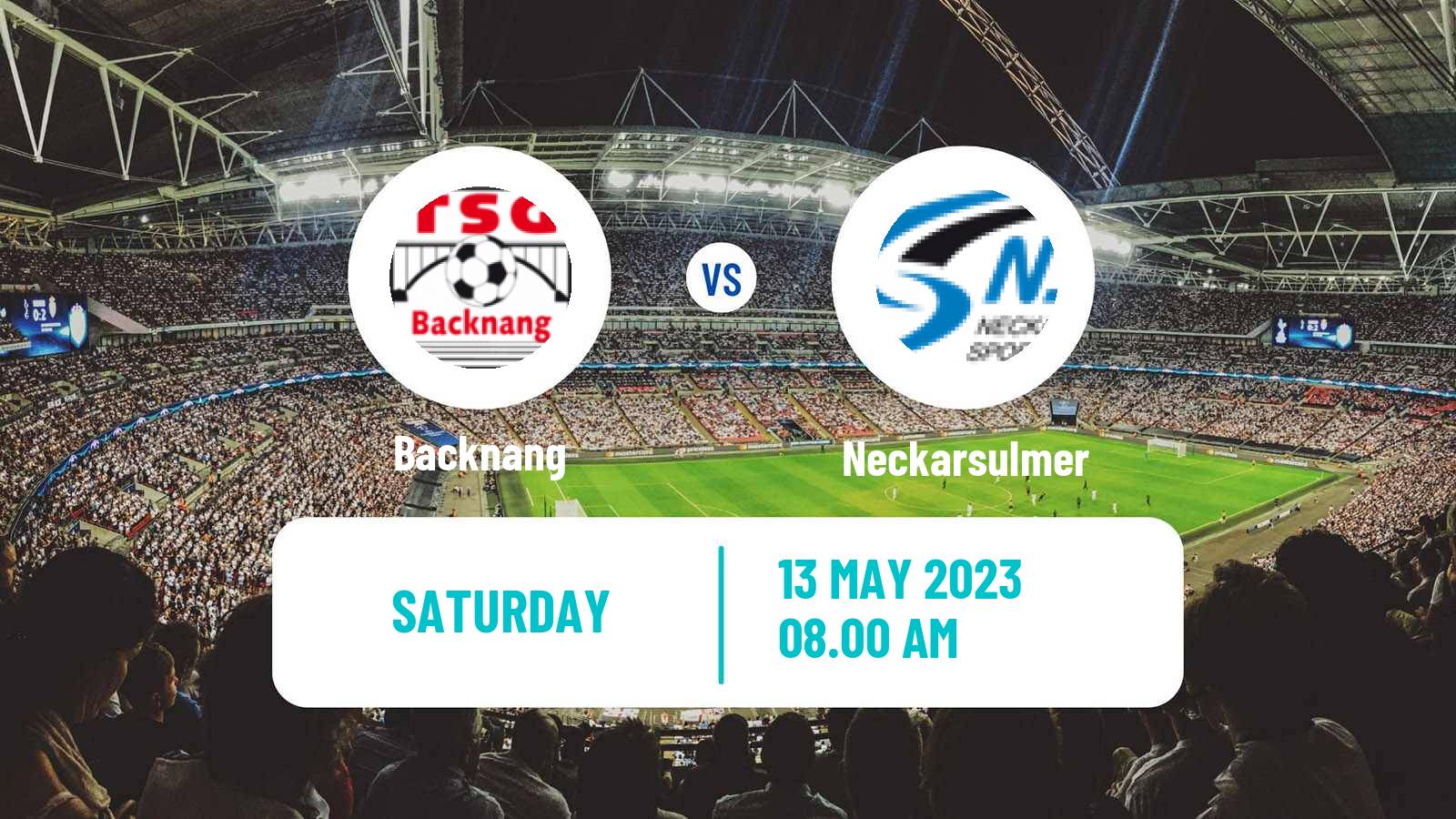 Soccer German Oberliga Baden-Württemberg Backnang - Neckarsulmer