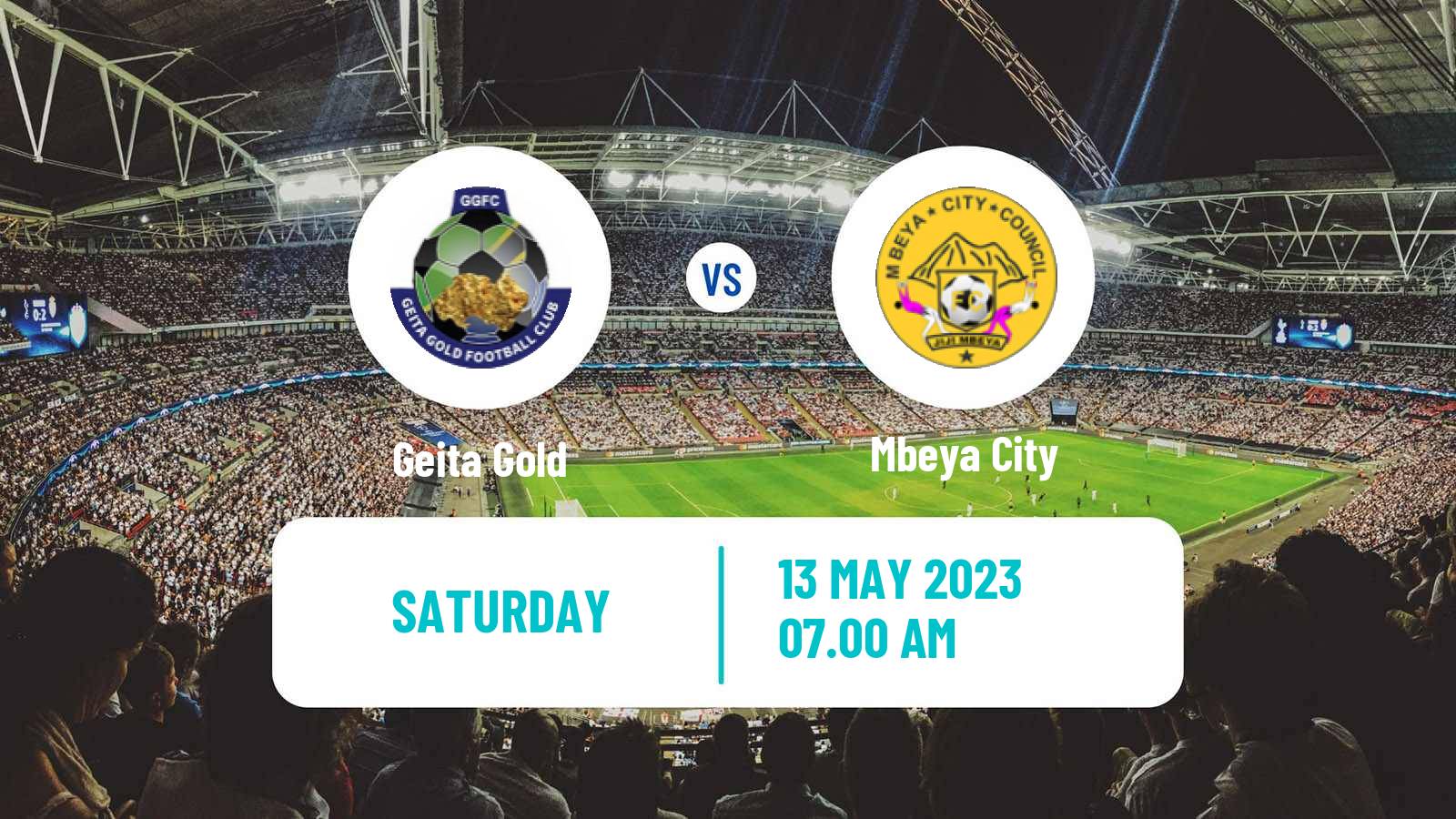 Football Tanzanian Premier League Geita Gold - Mbeya City