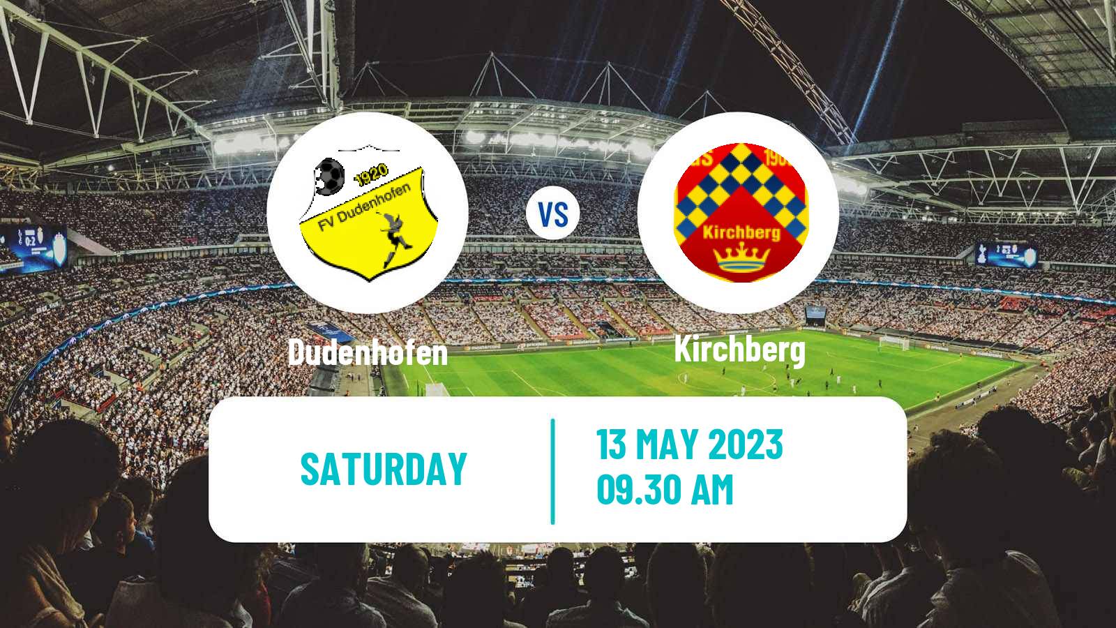 Soccer German Oberliga Rheinland-Pfalz/Saar Dudenhofen - Kirchberg