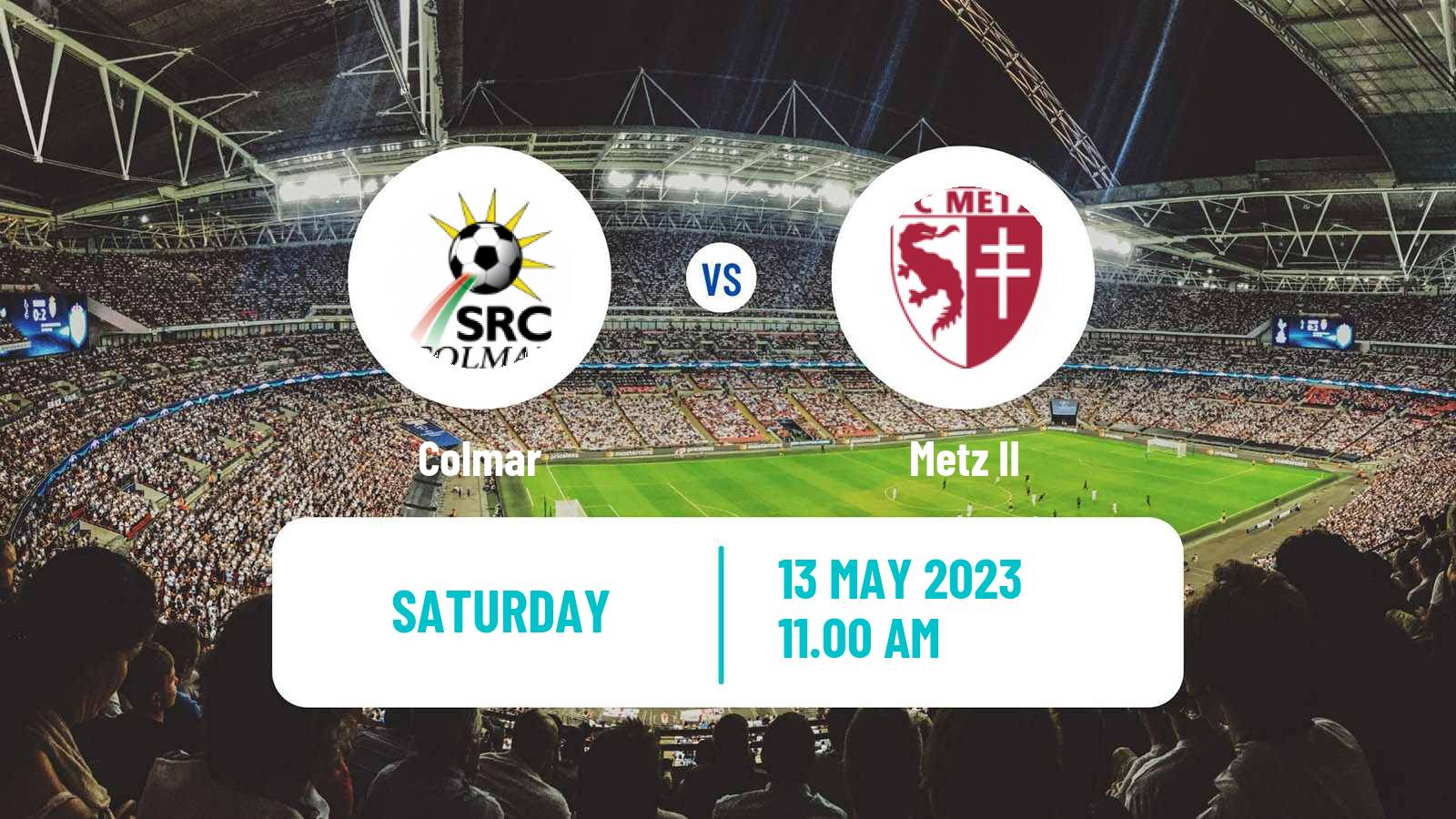 Soccer French National 2 - Group B Colmar - Metz II