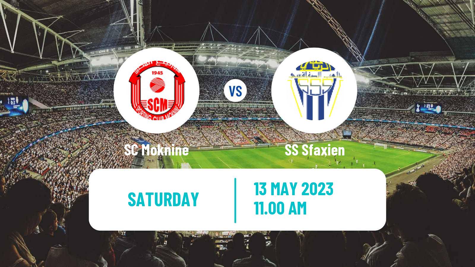Soccer Tunisian Ligue 2 Moknine - SS Sfaxien