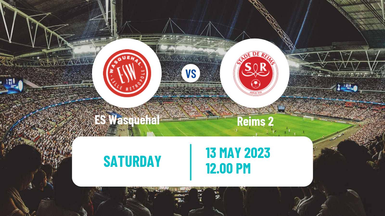 Soccer French National 2 - Group B Wasquehal - Reims 2