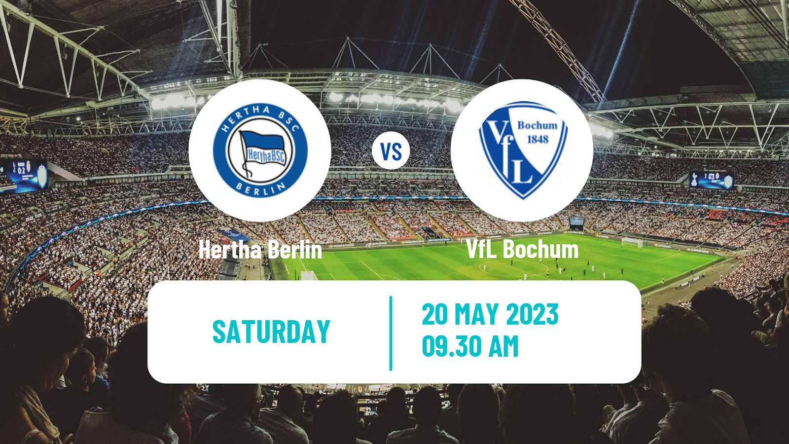 Soccer German Bundesliga Hertha Berlin - Bochum