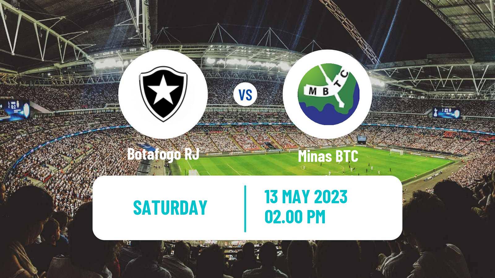 Soccer Brasileiro A2 Women Botafogo RJ - Minas BTC