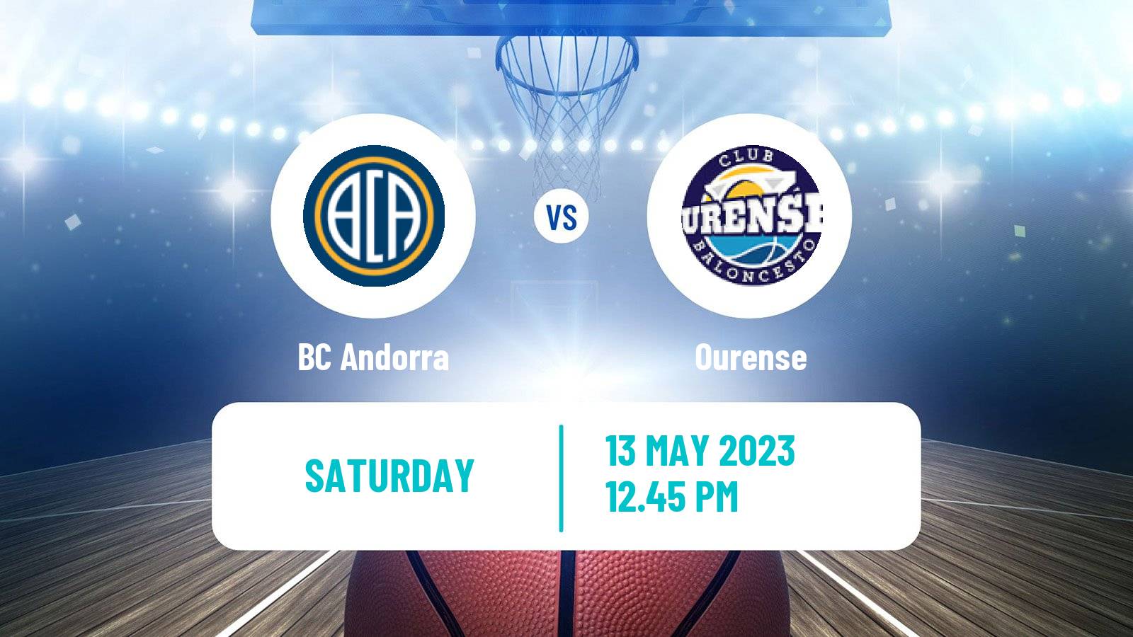 Basketball Spanish LEB Oro BC Andorra - Ourense