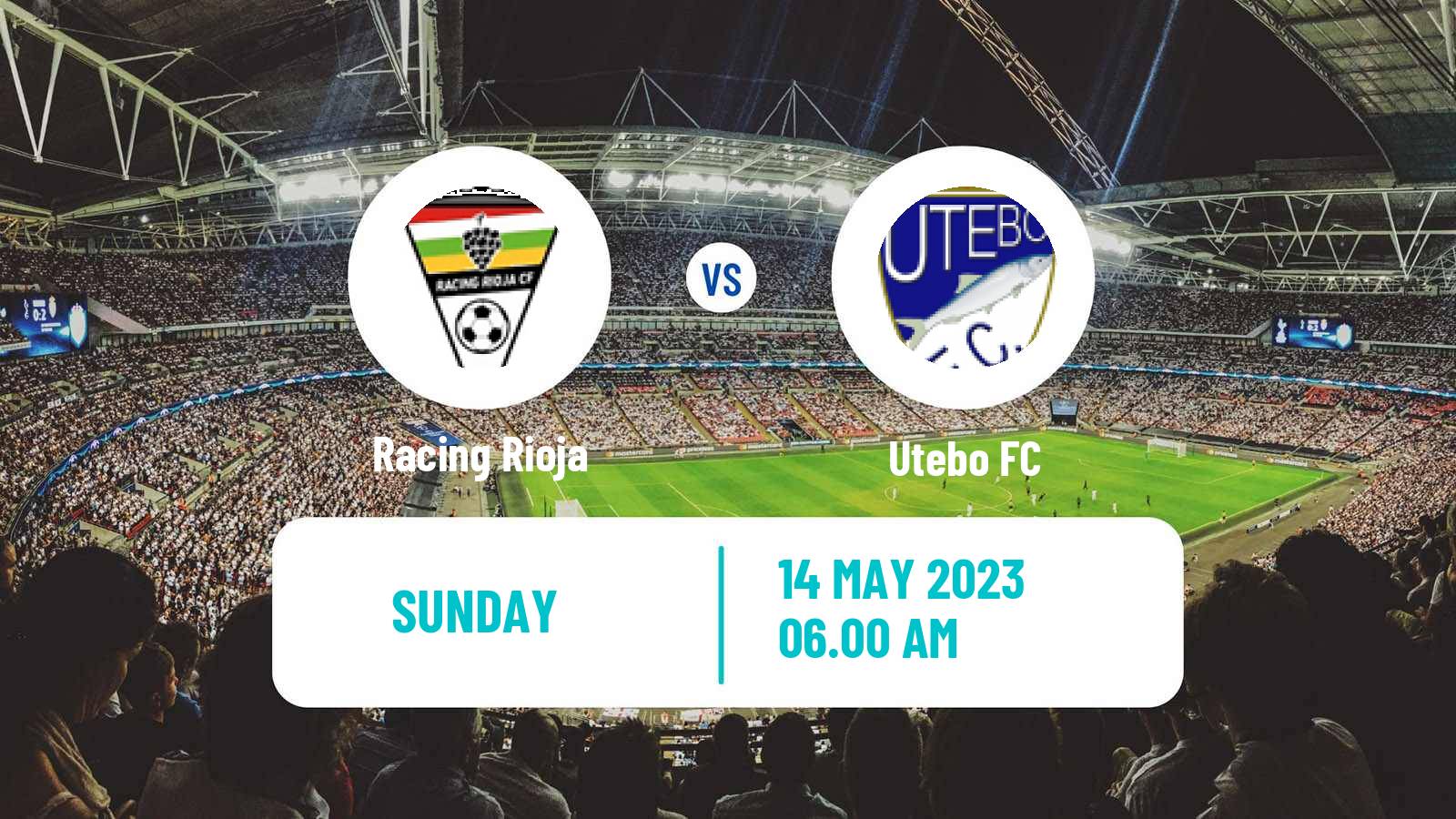 Soccer Spanish Segunda RFEF - Group 2 Racing Rioja - Utebo