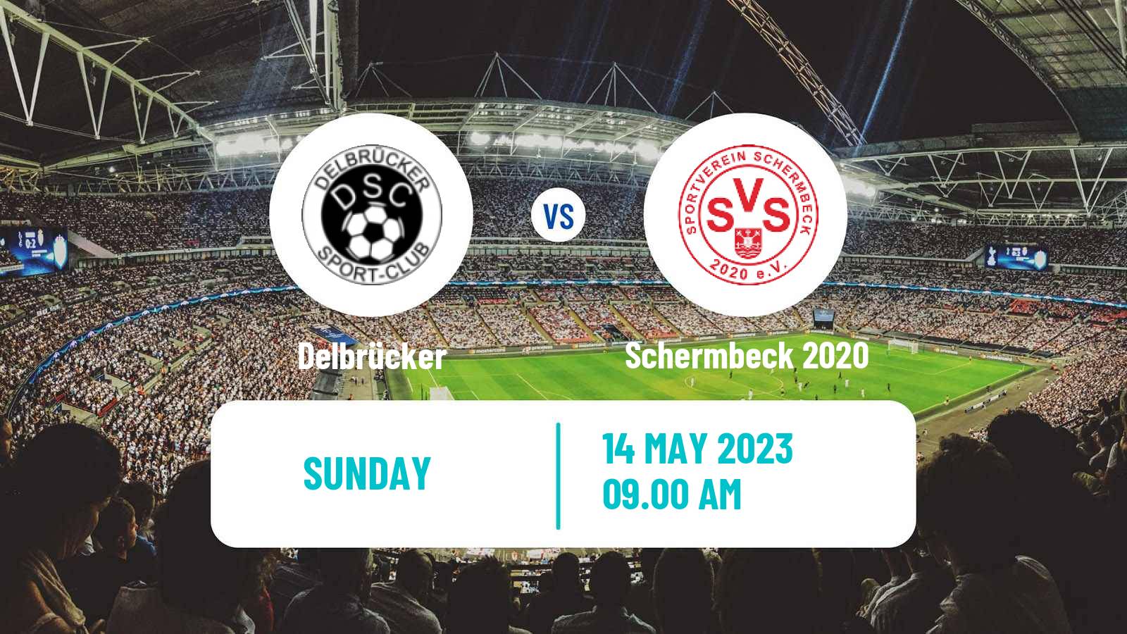 Football German Oberliga Westfalen Delbrücker - Schermbeck 2020