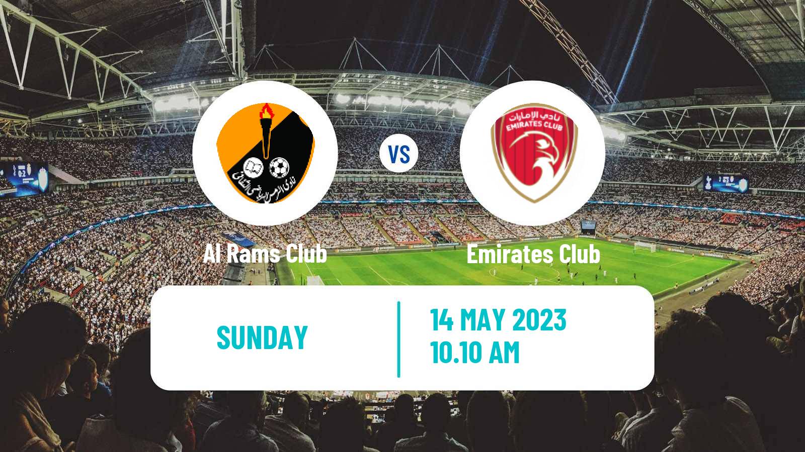 Soccer UAE Division 1 Al Rams - Emirates Club