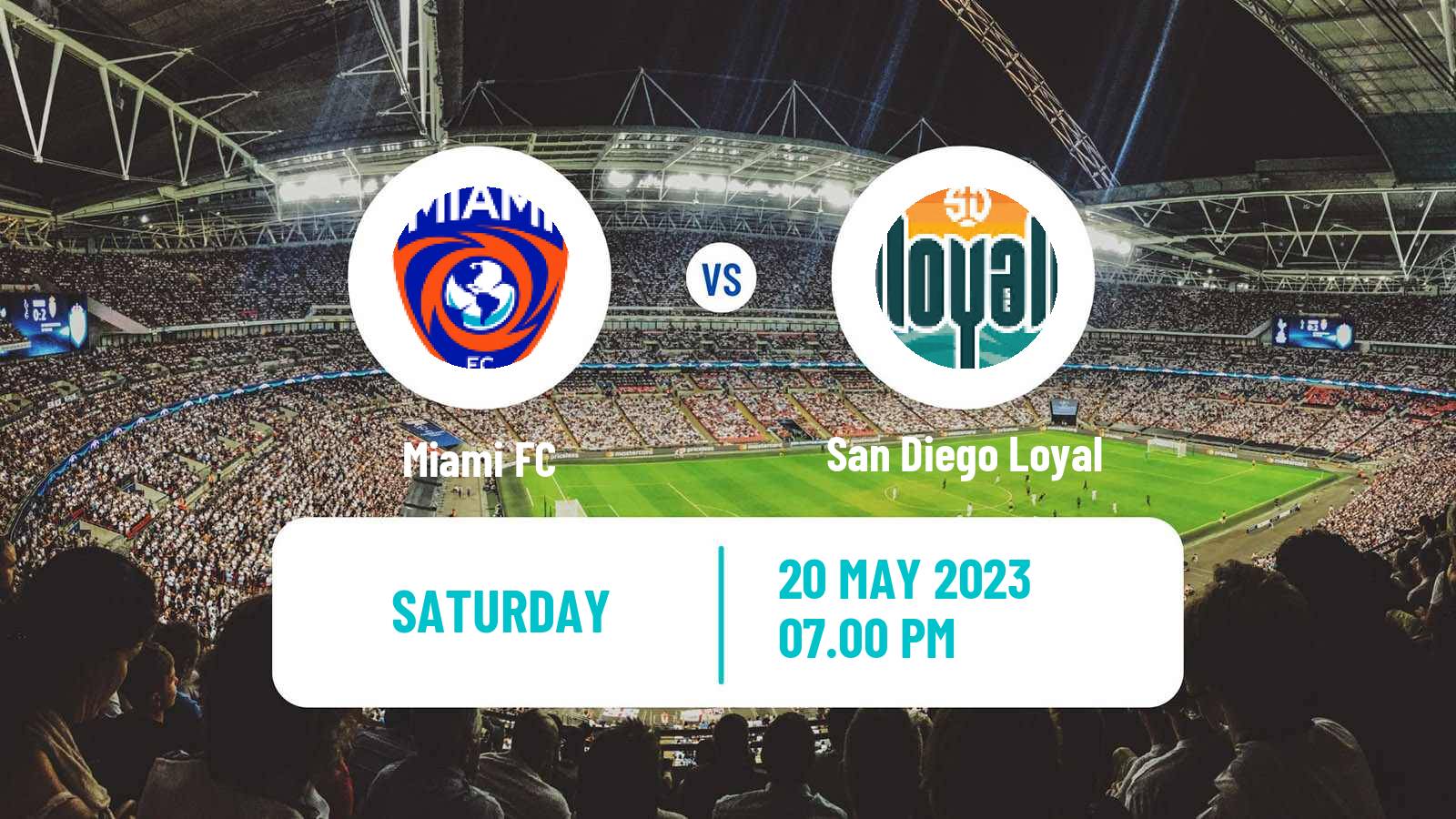 Soccer USL Championship Miami - San Diego Loyal