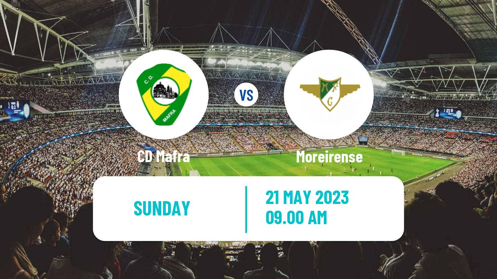 Soccer Portuguese Liga 2 Mafra - Moreirense