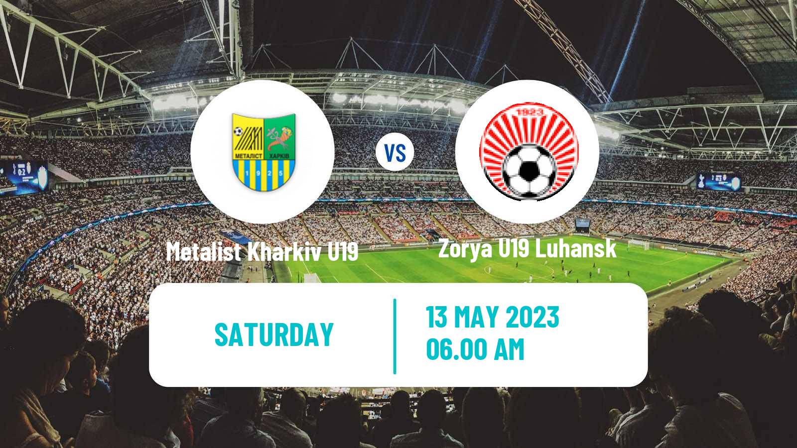 Soccer Ukranian Youth League Metalist Kharkiv U19 - Zorya U19 Luhansk
