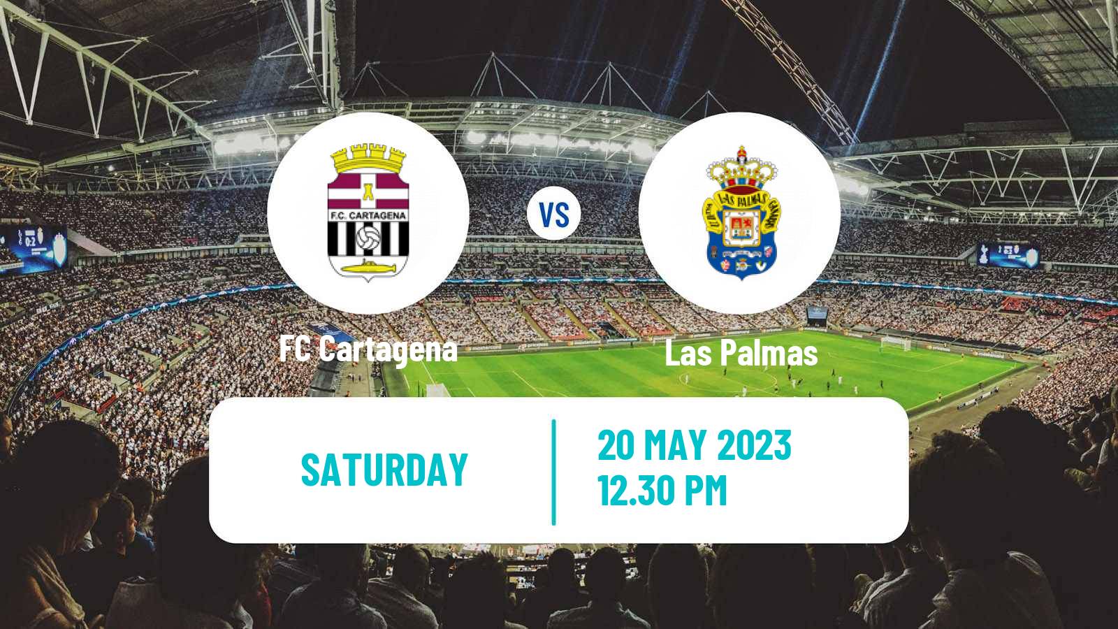 Soccer Spanish LaLiga2 Cartagena - Las Palmas