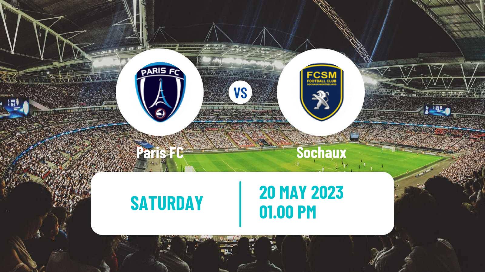 Soccer French Ligue 2 Paris FC - Sochaux