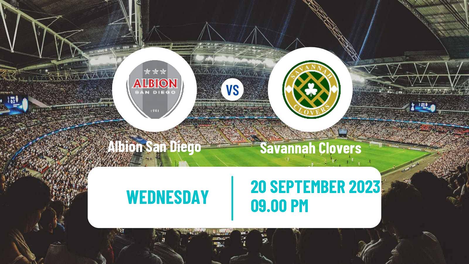 Soccer US NISA Albion San Diego - Savannah Clovers