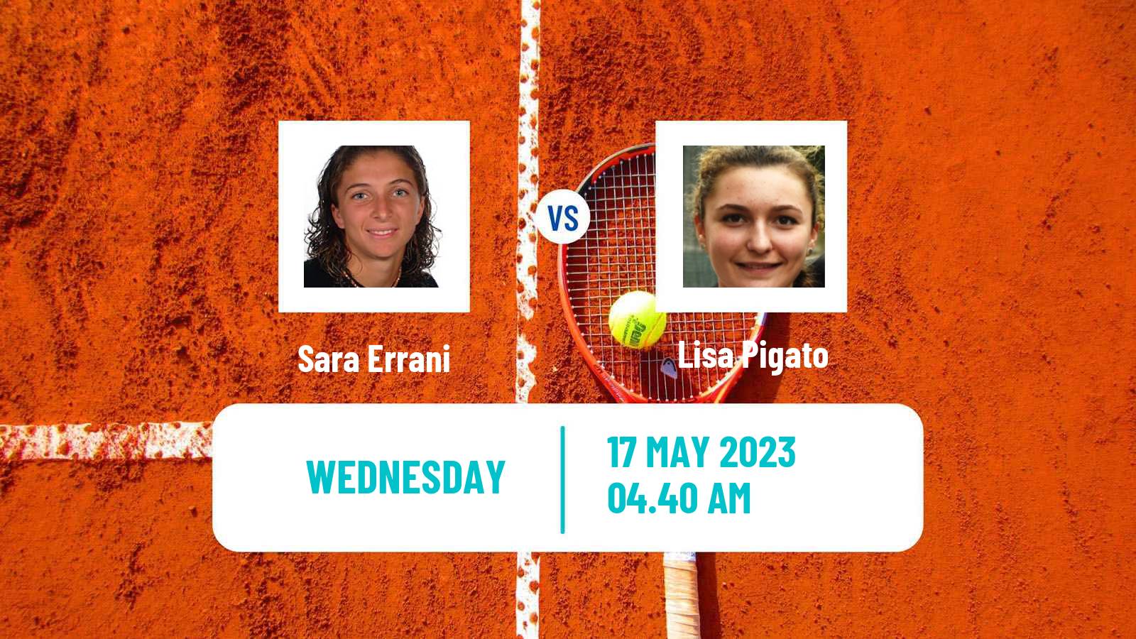 Tennis Florence Challenger Women Sara Errani - Lisa Pigato