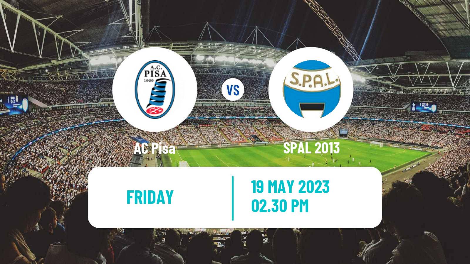Soccer Italian Serie B Pisa - SPAL
