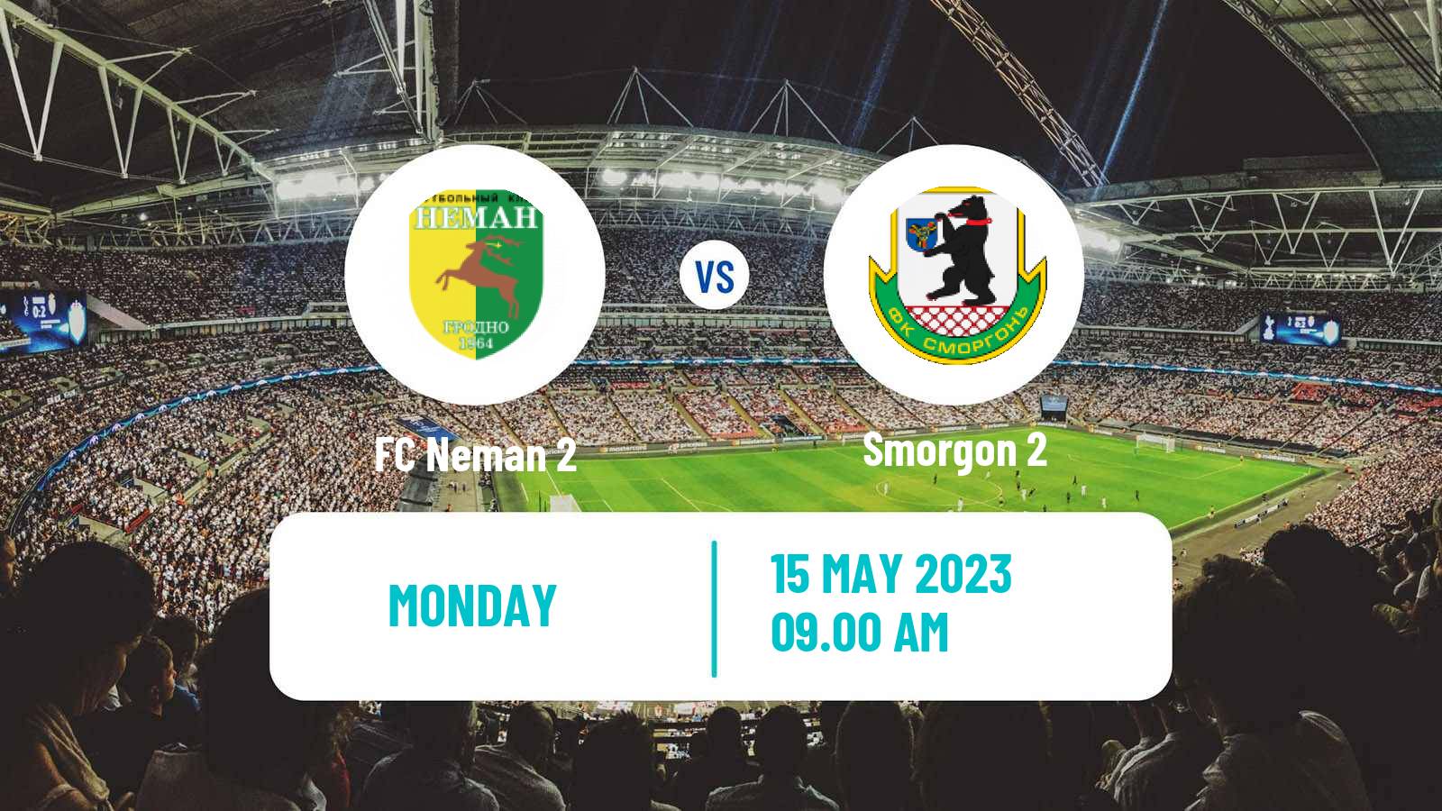 Soccer Belarusian Vysshaya Liga Reserve Neman 2 - Smorgon 2