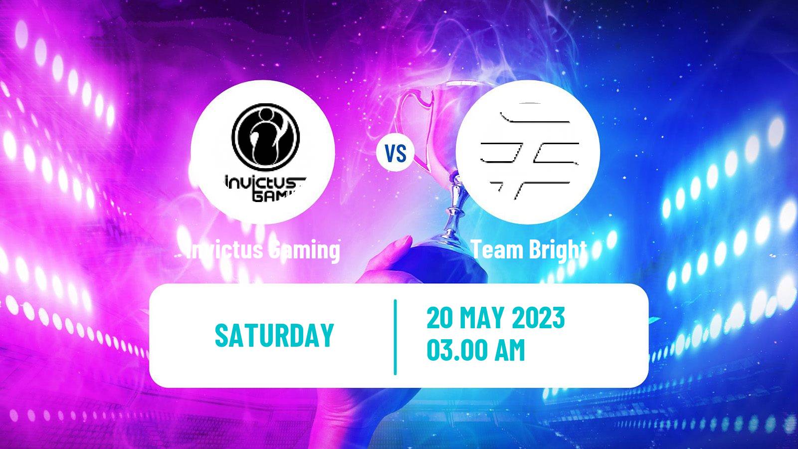 Esports Dota 2 Pro Circuit Season 3 Invictus Gaming - Team Bright
