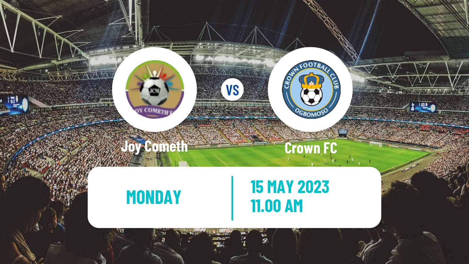 Football Nigerian National League Joy Cometh - Crown FC